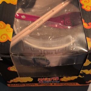 Naruto Ramen Bowl Set with Chopsticks